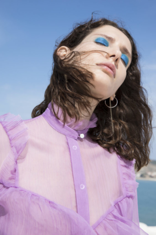 kleid: petar petrov styling: amanda brooke, fotos: margherita angeli, model: maria stass