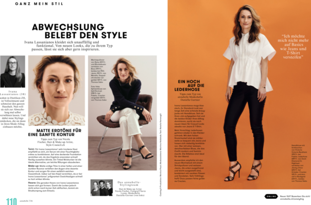 ANNABELLE / GANZ MEIN STIL // blouse: self-portrait shirt: victoria beckham