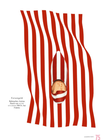 ANNABELLE / babouche: acne studios styling: nathalie de geyter photography: joan minder