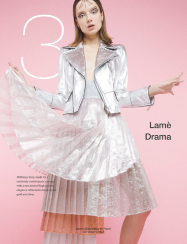 EN.VOGUE.FR / COLOR TRENDS // leather jacket: dsquared2 styling: amanda samantha brook fotos: margherita angeli