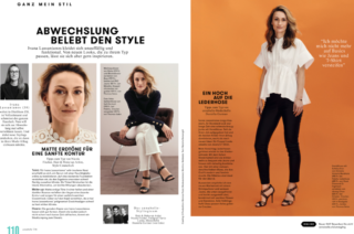 ANNABELLE / GANZ MEIN STIL // blouse: self-portrait shirt: victoria beckham